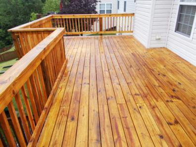 Deck Cleaning and Sealing in Bartlett Illinois
