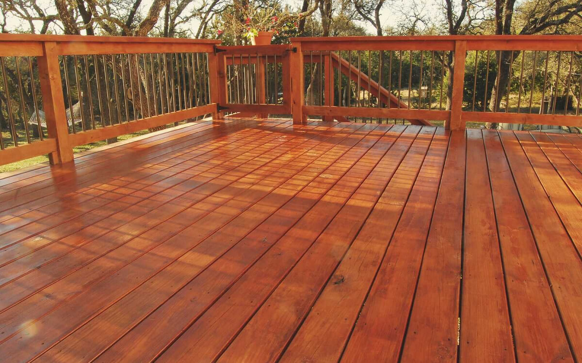 Why its worth staining your wood deck